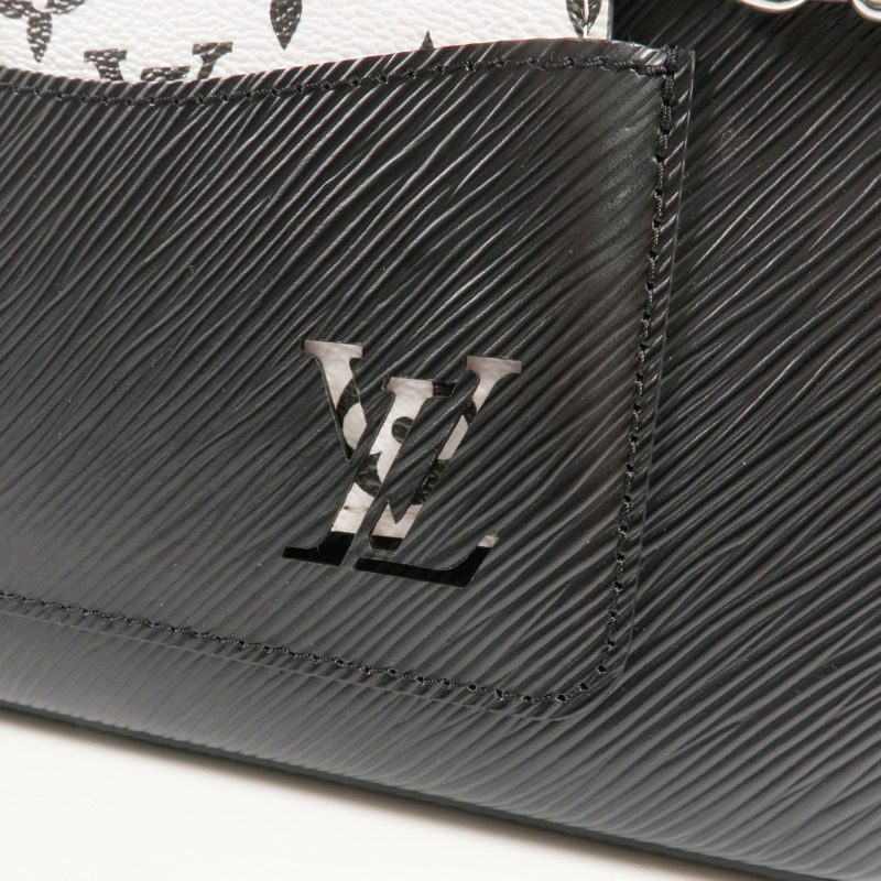 LOUIS VUITTON Epi Marelle銀扣手挽肩背兩用袋-8