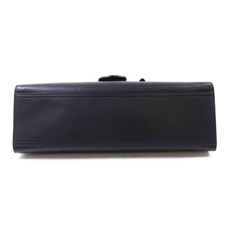 Dior 帆布Lady Dior金扣手挽肩背兩用袋-3