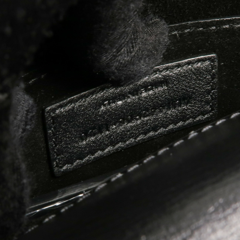 SAINT LAURENT 牛皮皮革Sunset Medium銀扣鏈帶肩背袋-6