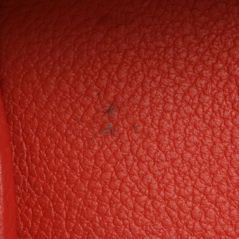 HERMES Clemence皮革Garden Party PM銀扣手挽袋-16