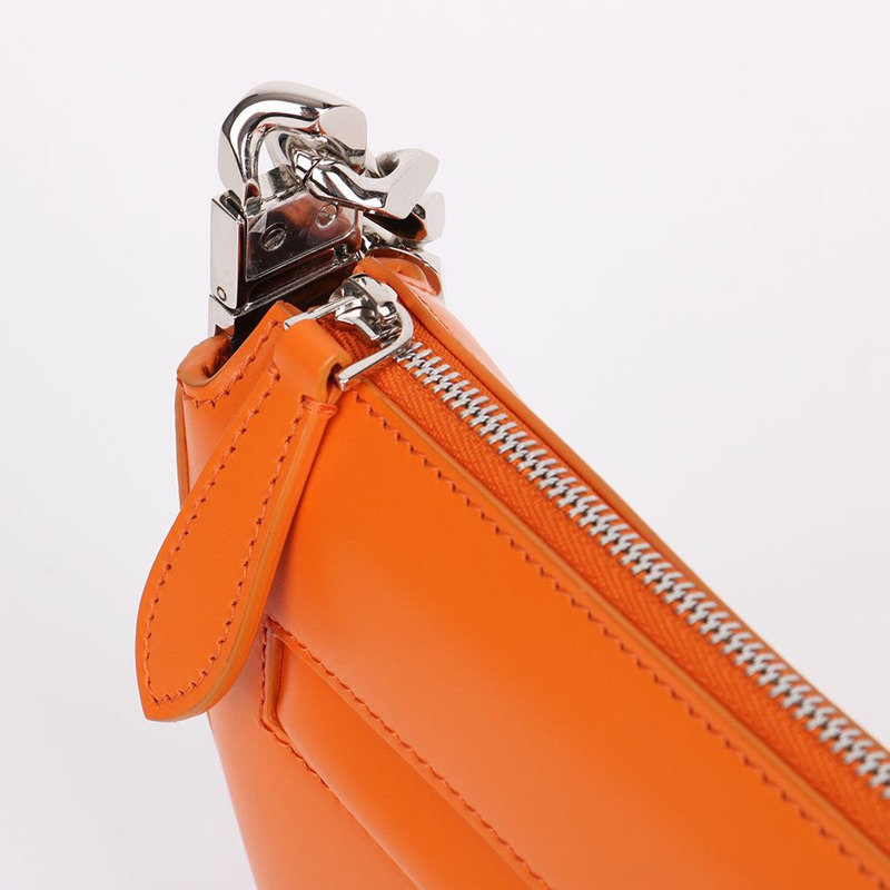 【包稅】BURBERRY 奧林匹亞橙色迷你鏈條包-5