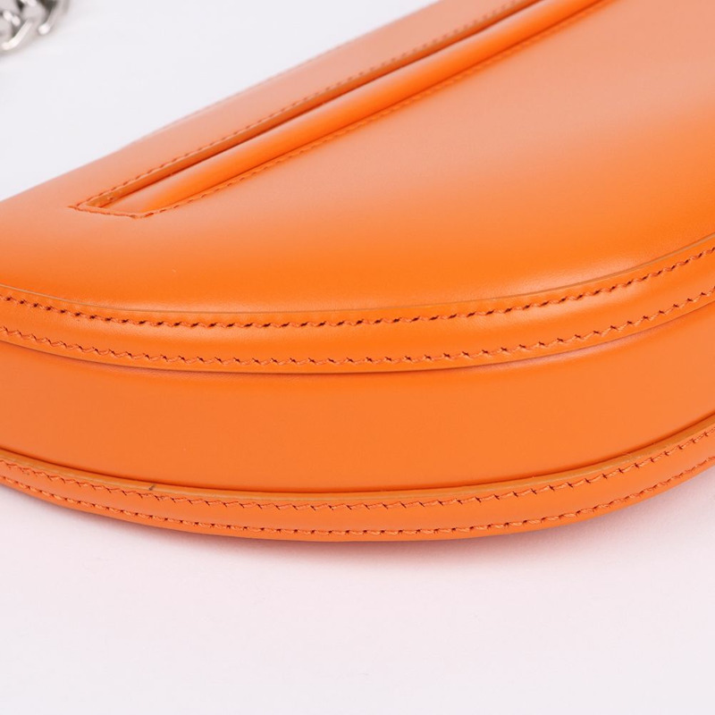 【包稅】BURBERRY 奧林匹亞橙色迷你鏈條包-8