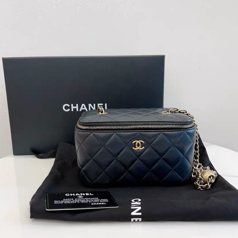 【97%新 ✨ 全網最低價】Chanel 金球黑金長盒子保值款-0