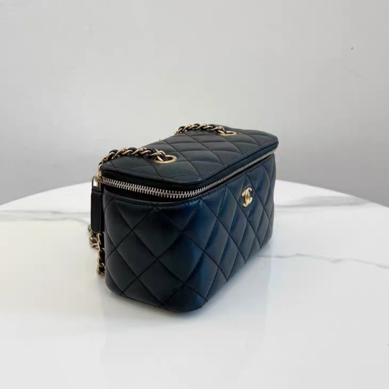 【97%新 ✨ 全網最低價】Chanel 金球黑金長盒子保值款-1