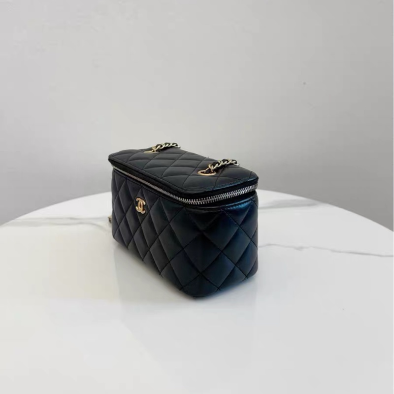 【97%新 ✨ 全網最低價】Chanel 金球黑金長盒子保值款-2