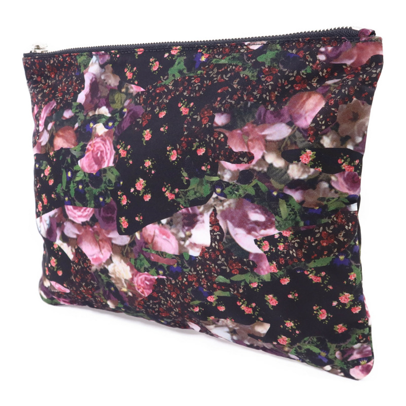 GIVENCHY 尼龍Pouch銀扣手拿包-2