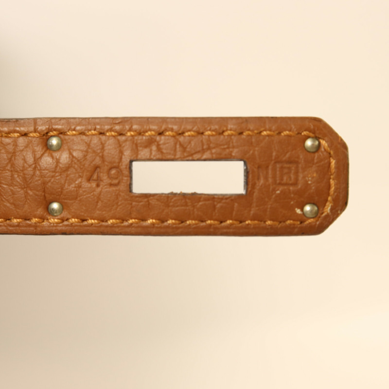 HERMES Togo皮革Kelly 32銀扣手挽肩背兩用袋-6