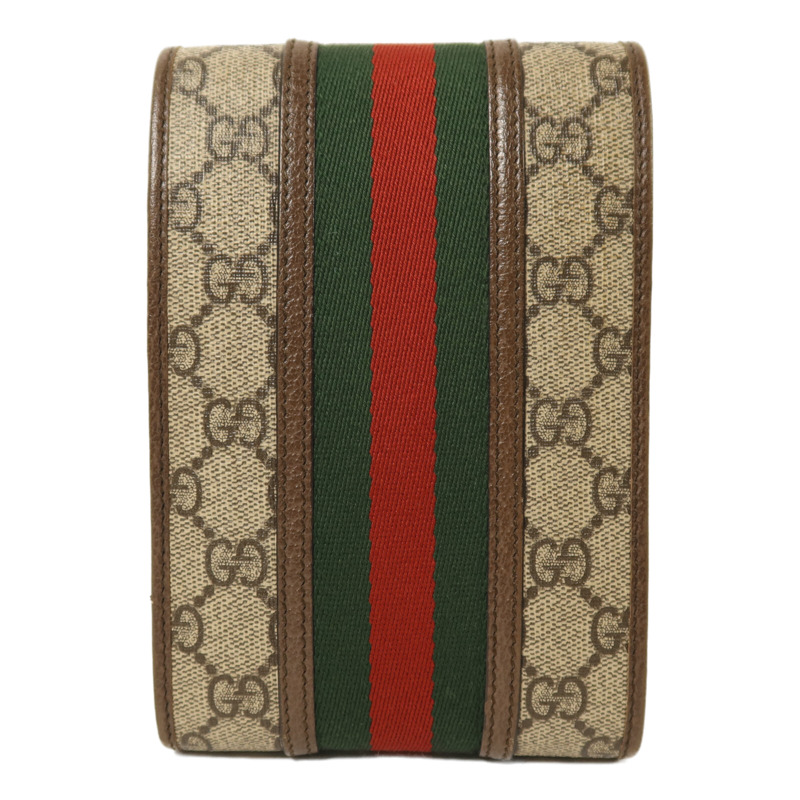 GUCCI 塗層帆布Ophidia金扣肩背袋-1