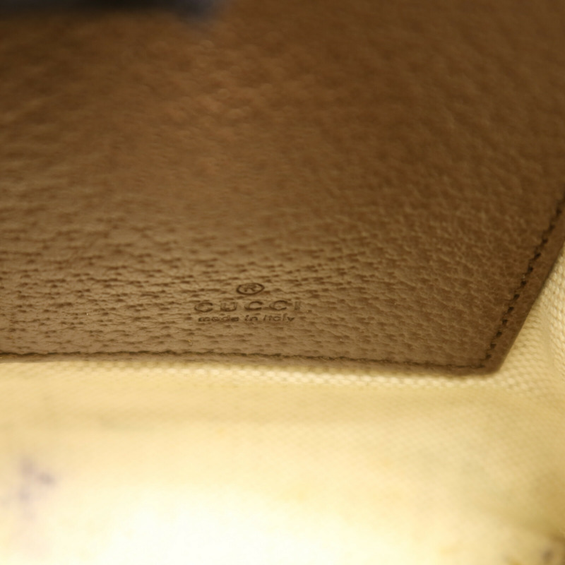 GUCCI 塗層帆布Ophidia金扣肩背袋-5