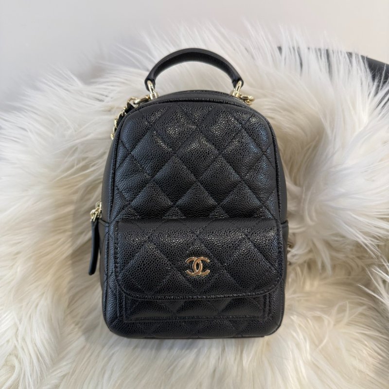 香奈兒 後背小書包-1