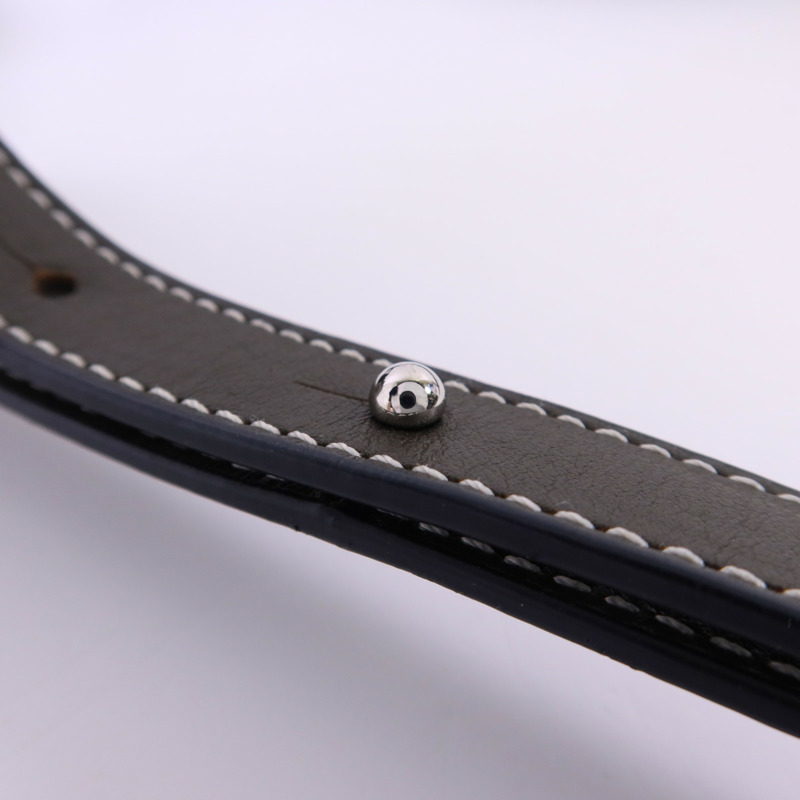 LOEWE 牛皮皮革Mini Hammock Bag銀扣手挽肩背兩用袋-8