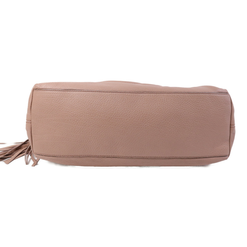 GUCCI 牛皮皮革Shoulder Bag金扣鏈帶肩背袋-3