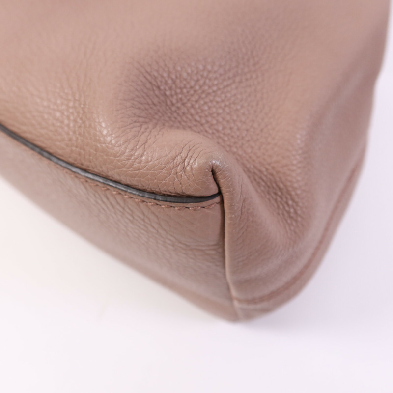 GUCCI 牛皮皮革Shoulder Bag金扣鏈帶肩背袋-10