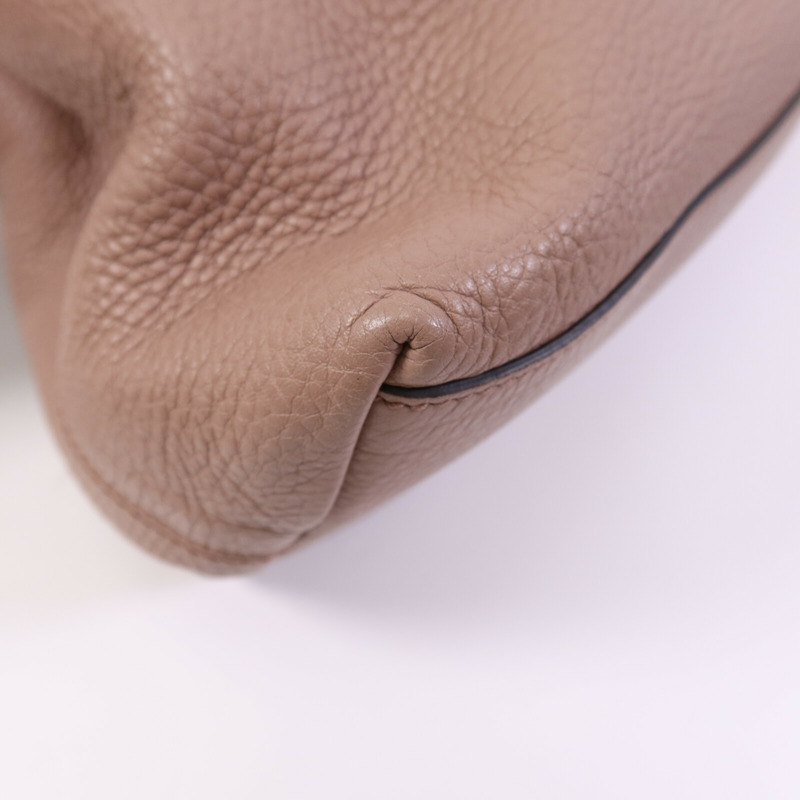 GUCCI 牛皮皮革Shoulder Bag金扣鏈帶肩背袋-11