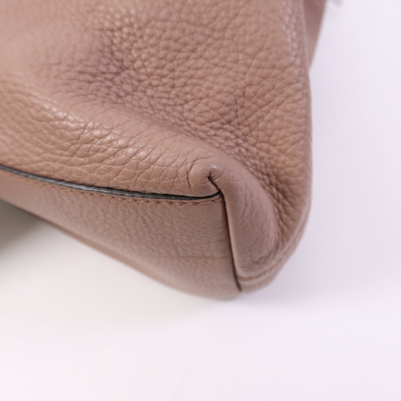 GUCCI 牛皮皮革Shoulder Bag金扣鏈帶肩背袋-12