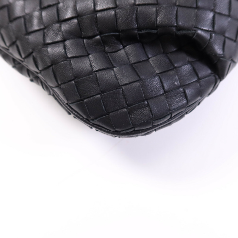 BOTTEGA VENETA 羊皮皮革Shoulder Bag銀扣肩背袋-9