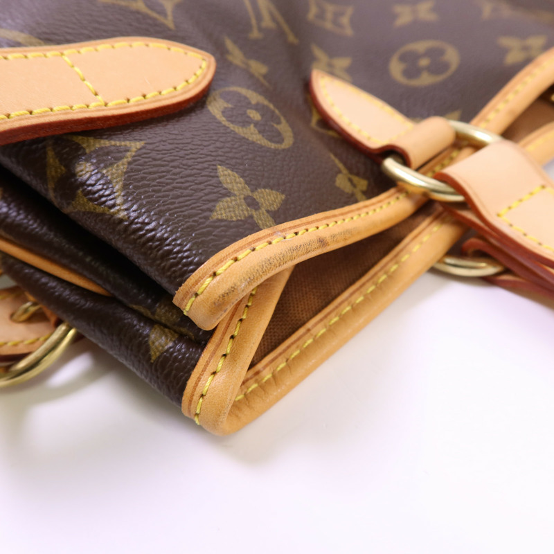 LOUIS VUITTON Monogram Batignolles Horizontal金扣肩背袋-16