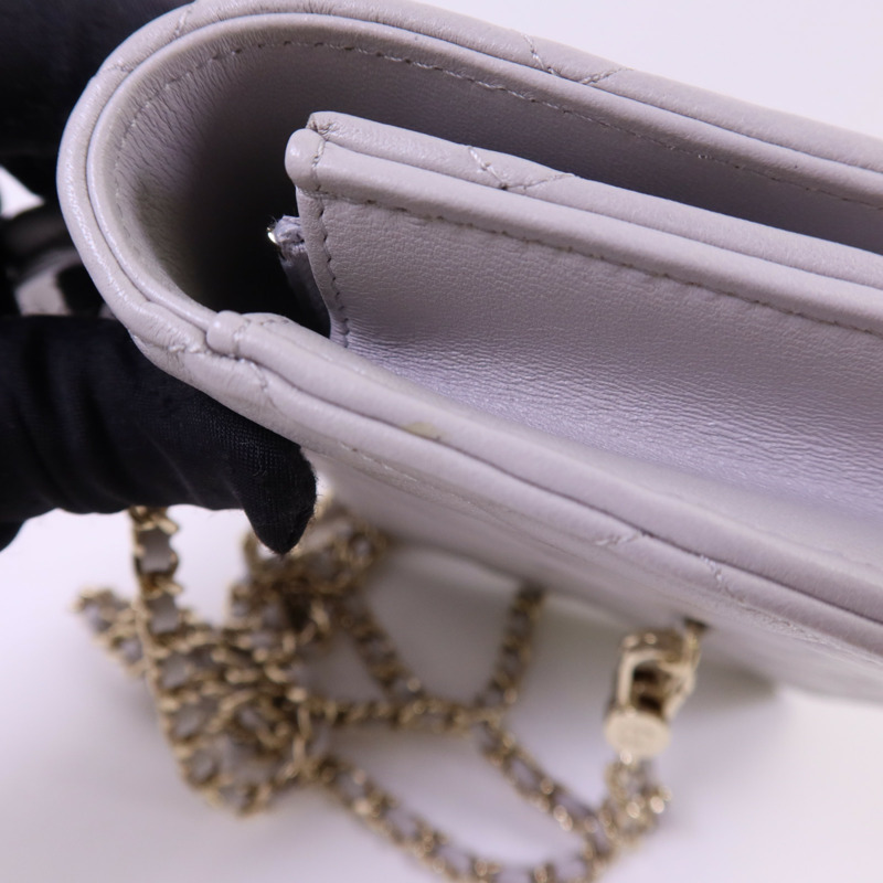 CHANEL 羊皮皮革Mini Flap Bag With Top Handle金扣手挽肩背兩用袋-17