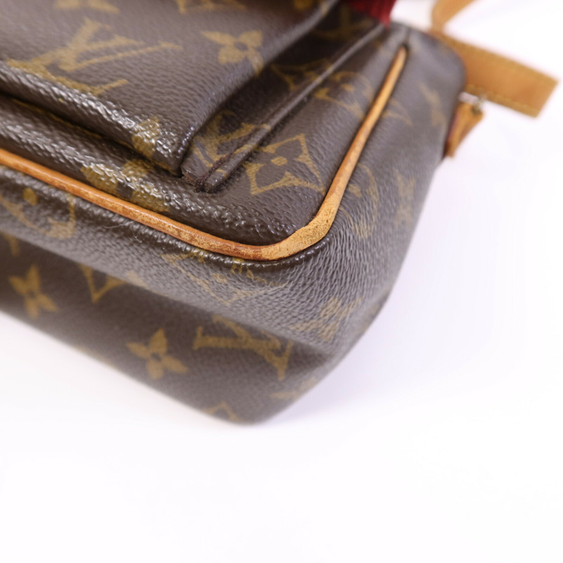 LOUIS VUITTON Monogram Viva Cite PM金扣肩背袋-9
