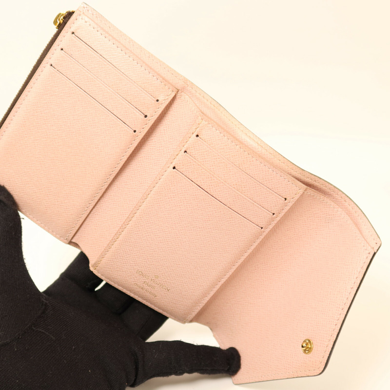 LOUIS VUITTON Monogram Victorine Wallet金扣錢包-4