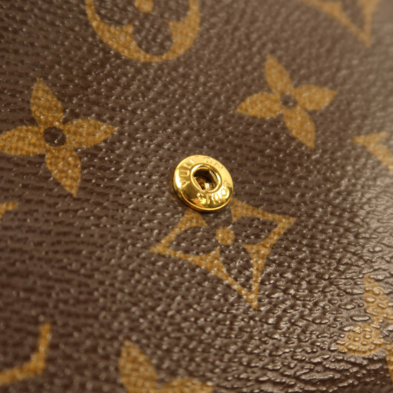 LOUIS VUITTON Monogram Victorine Wallet金扣錢包-7