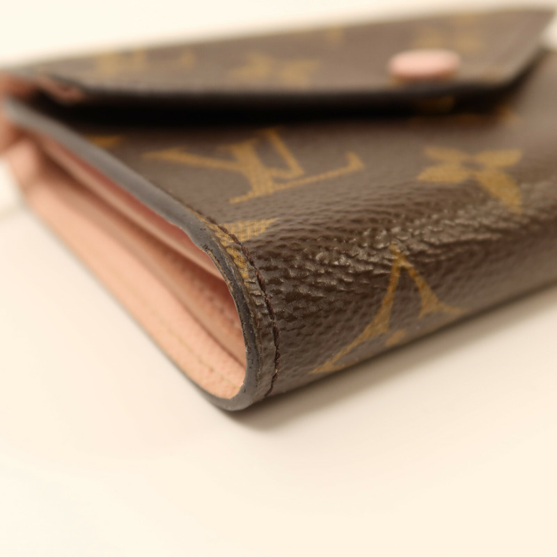 LOUIS VUITTON Monogram Victorine Wallet金扣錢包-9