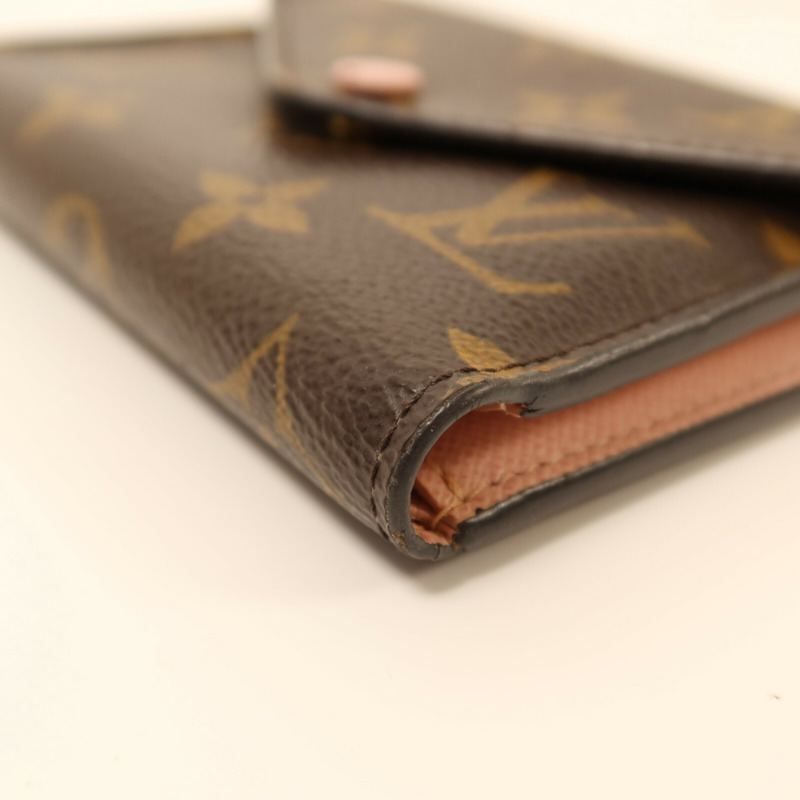 LOUIS VUITTON Monogram Victorine Wallet金扣錢包-10