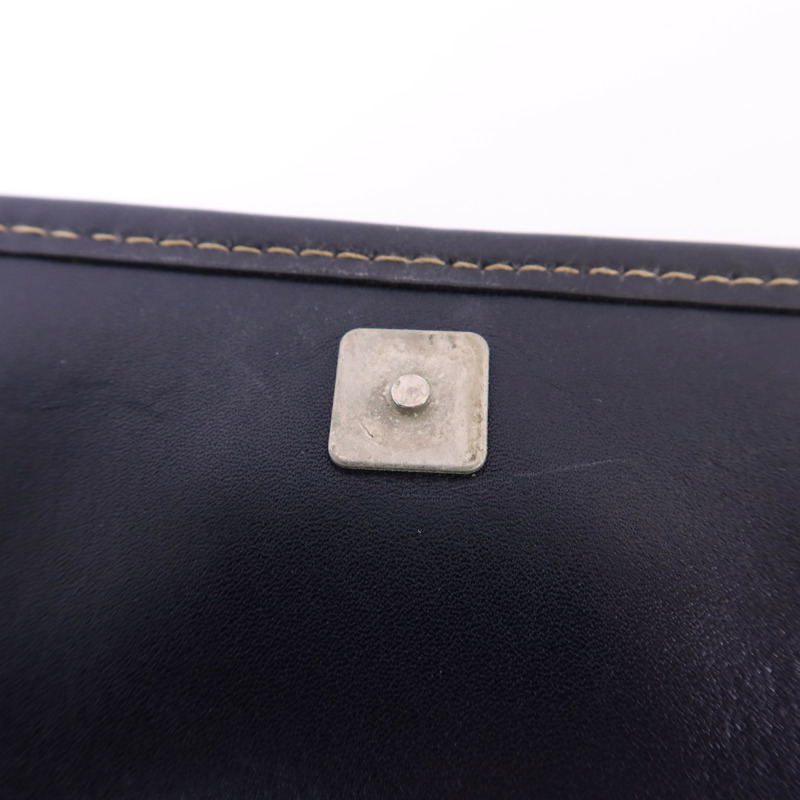 GUCCI 牛皮皮革Messenger Bag銀扣肩背袋-8