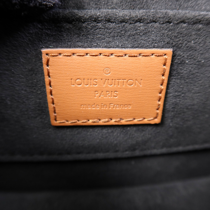 LOUIS VUITTON Monogram Reverse Mini Dauphine金扣肩背袋-5