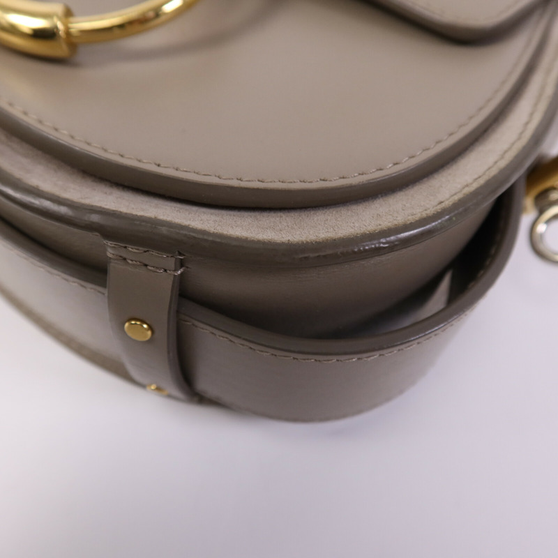 Chloe 牛皮皮革Tess Small金扣手挽肩背兩用袋-10