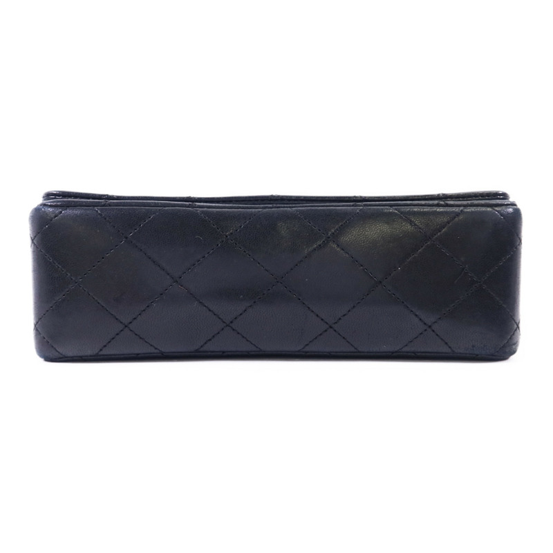 CHANEL 牛皮皮革Chain Shoulder Bag金扣鏈帶肩背袋-3