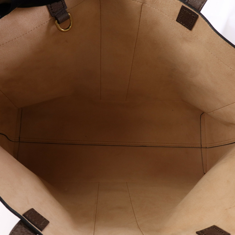 GUCCI 塗層帆布Ophidia Tote Bag金扣手挽袋-4