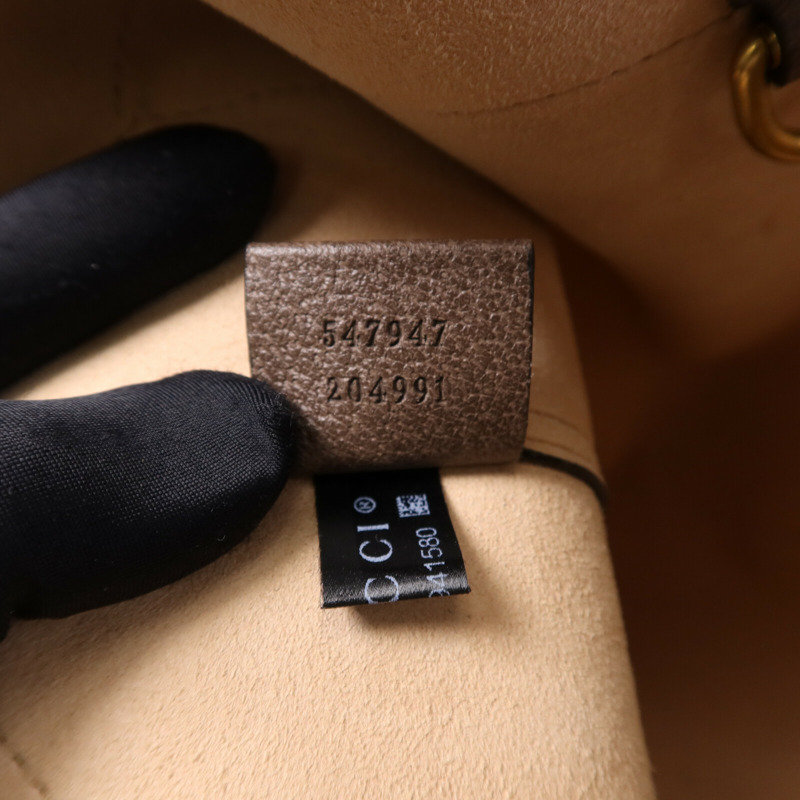 GUCCI 塗層帆布Ophidia Tote Bag金扣手挽袋-7