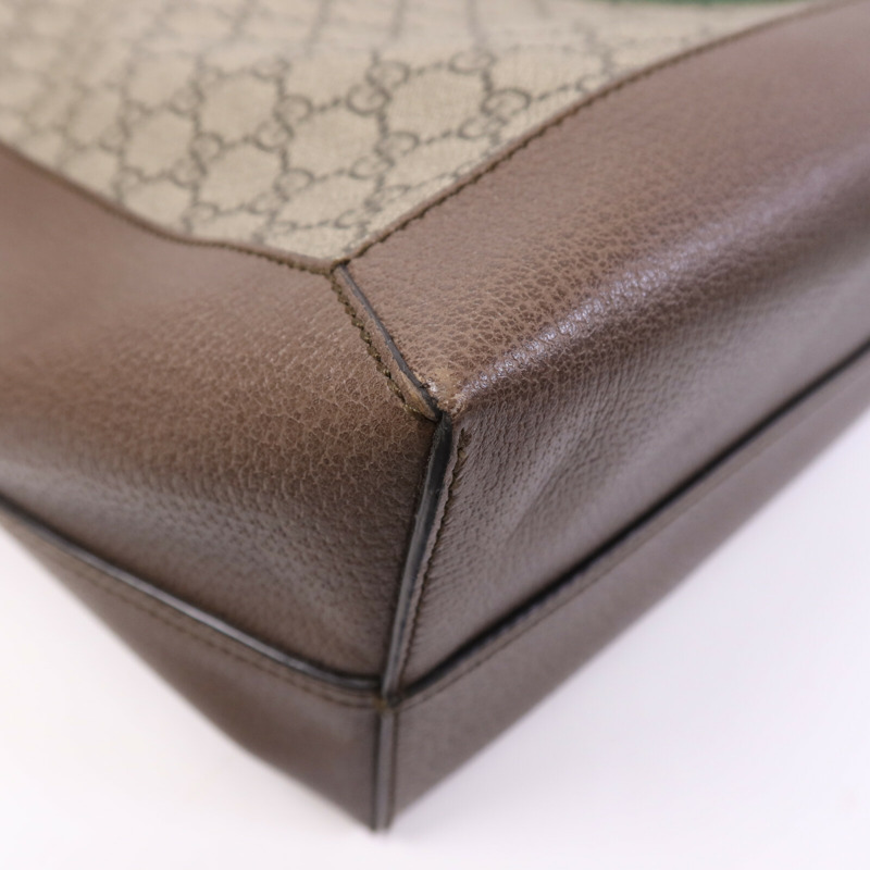 GUCCI 塗層帆布Ophidia Tote Bag金扣手挽袋-13