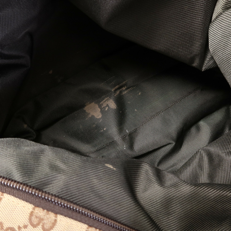 GUCCI 帆布Tote Bag銀扣手挽袋-13