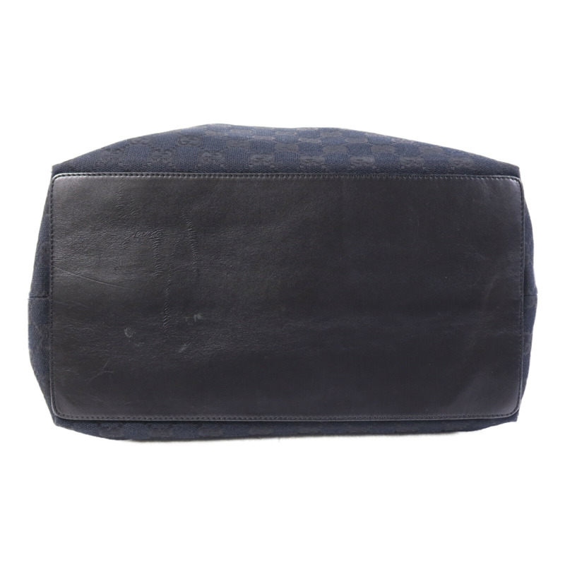 GUCCI 帆布Tote Bag金扣手挽袋-3