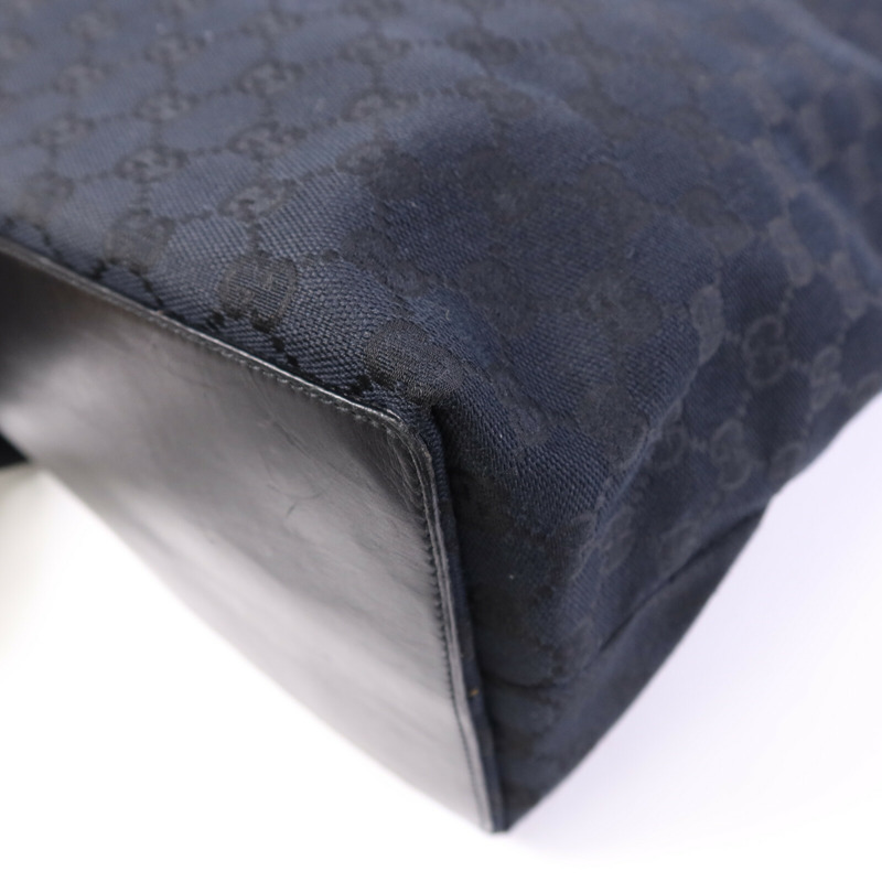 GUCCI 帆布Tote Bag金扣手挽袋-12