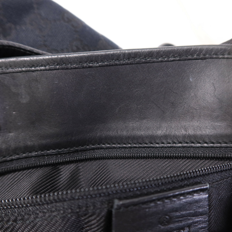 GUCCI 帆布Tote Bag金扣手挽袋-14