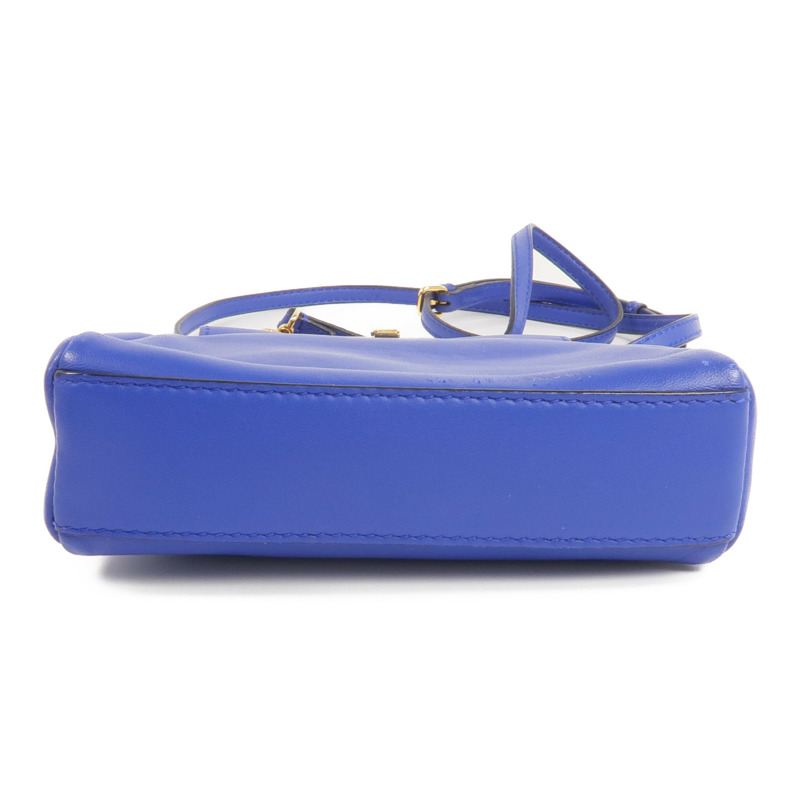 FENDI 牛皮皮革Micro Peekaboo金扣手挽肩背兩用袋-3