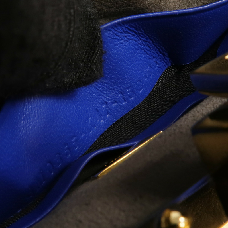 FENDI 牛皮皮革Micro Peekaboo金扣手挽肩背兩用袋-6