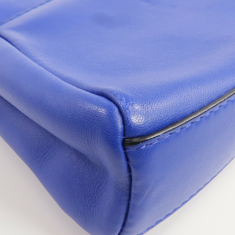 FENDI 牛皮皮革Micro Peekaboo金扣手挽肩背兩用袋-10