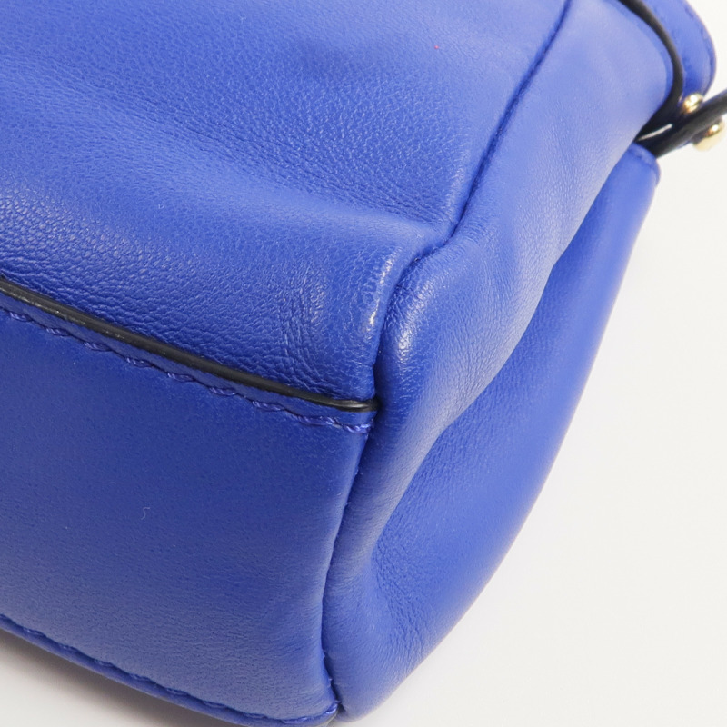 FENDI 牛皮皮革Micro Peekaboo金扣手挽肩背兩用袋-11