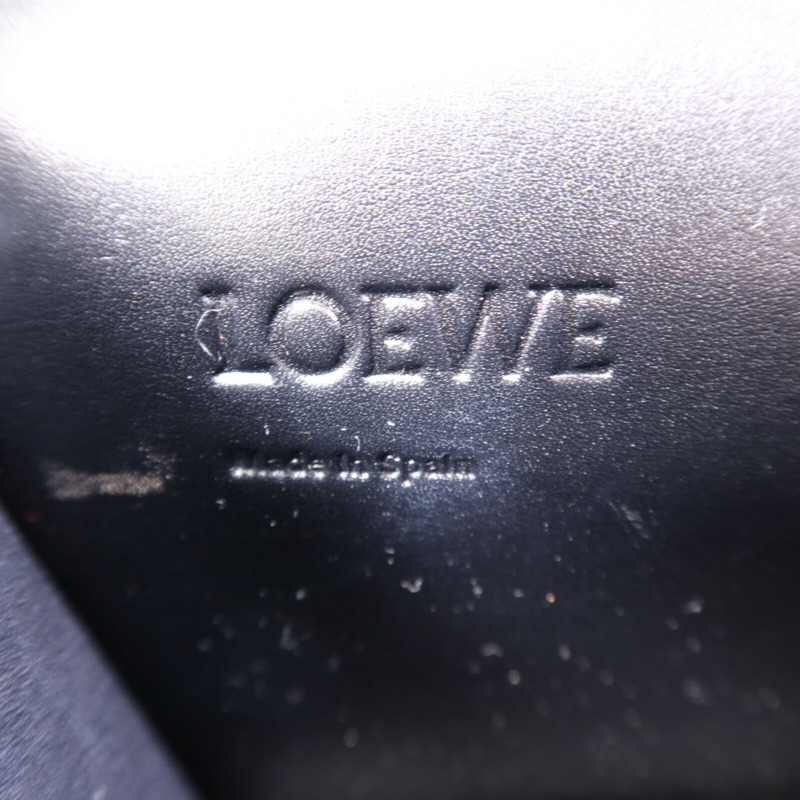 LOEWE 牛皮皮革Shoulder Bag金扣肩背袋-5
