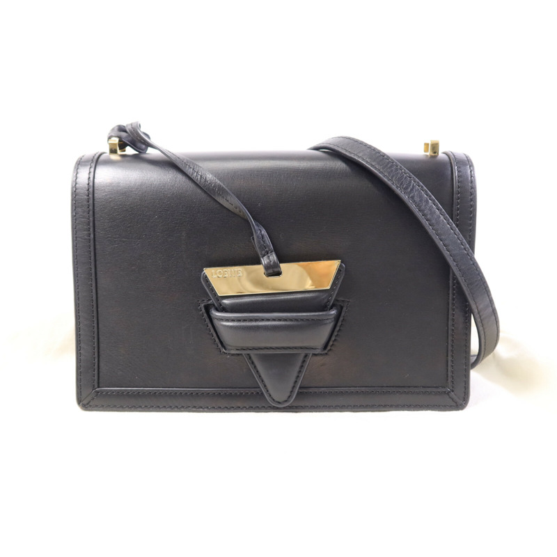 LOEWE 牛皮皮革Shoulder Bag金扣肩背袋-8