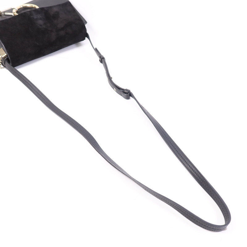 Chloe 牛皮皮革Shoulder Bag金扣肩背袋-8