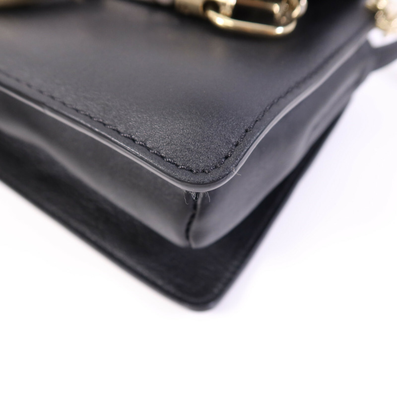 Chloe 牛皮皮革Shoulder Bag金扣肩背袋-10