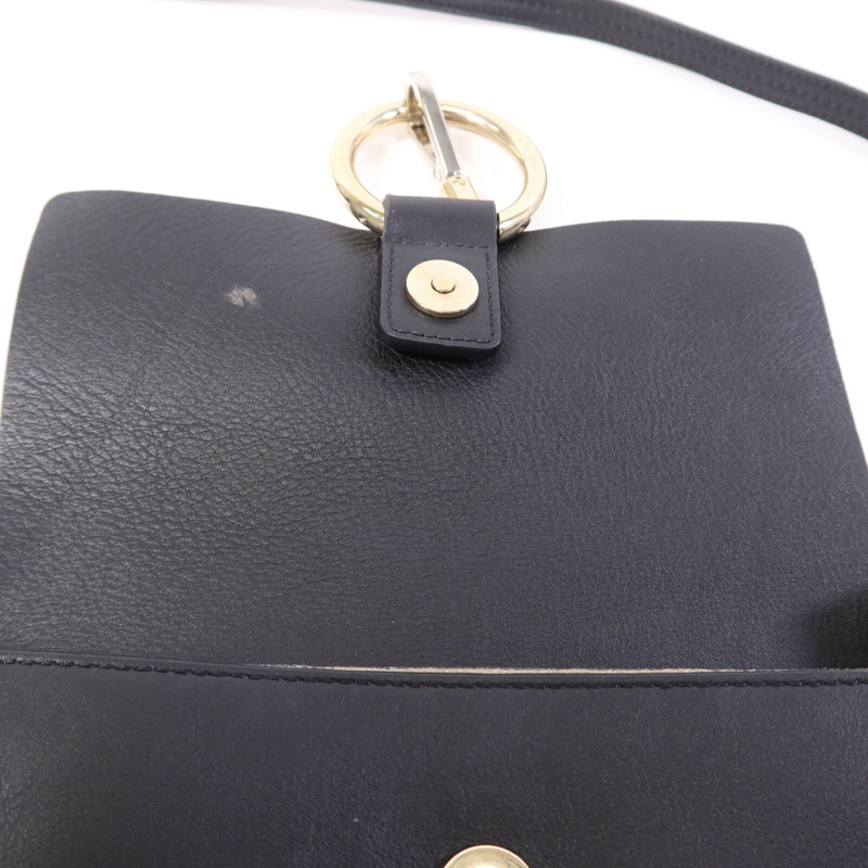 Chloe 牛皮皮革Shoulder Bag金扣肩背袋-14