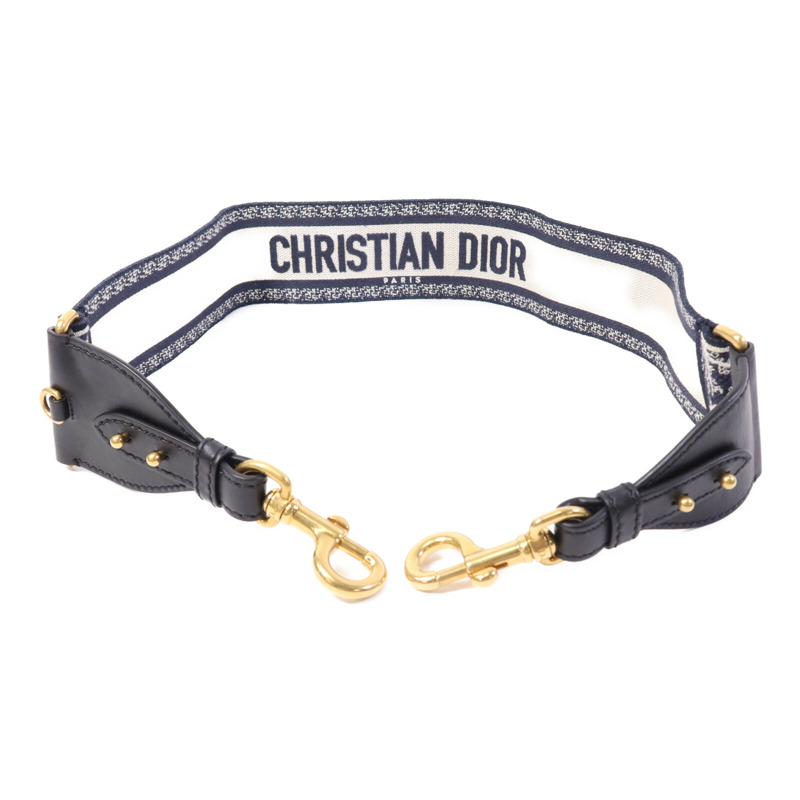 Dior 帆布Shoulder Strap金扣肩帶-0