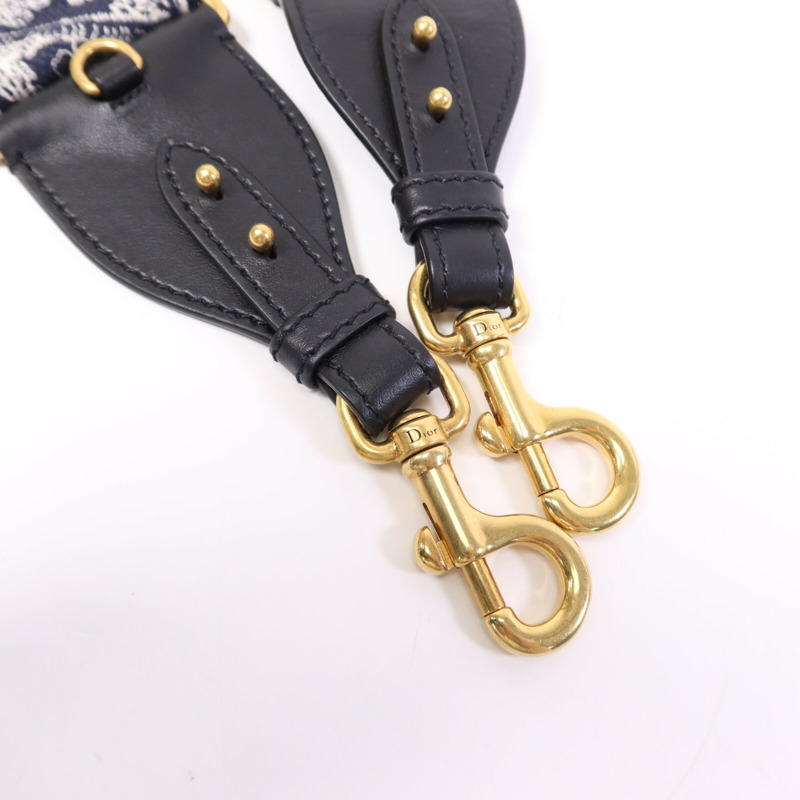 Dior 帆布Shoulder Strap金扣肩帶-6