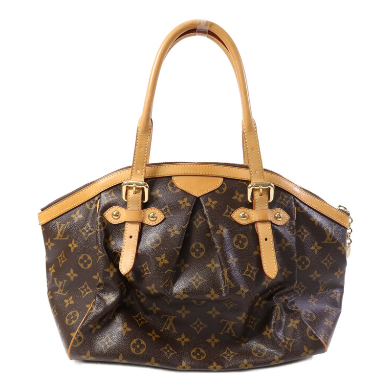 LOUIS VUITTON Monogram Tivoli GM金扣肩背袋-1
